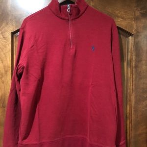 Polo Ralph Lauren Red 1/4 Zip Large